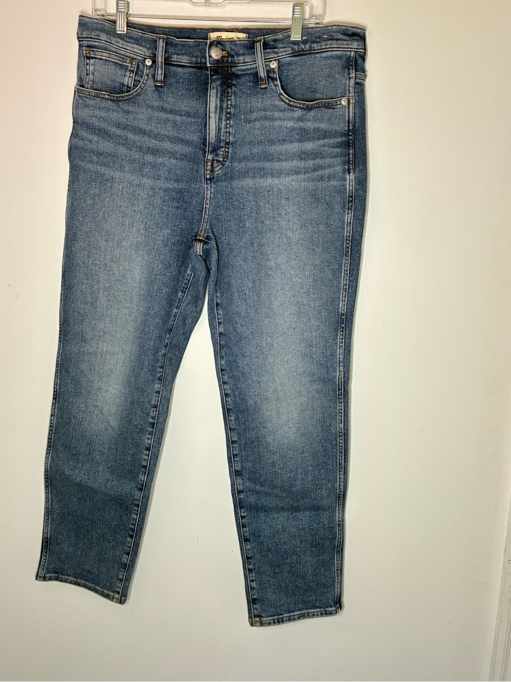 Madewell Stove Pipe Jeans Size 31 Medium Wash